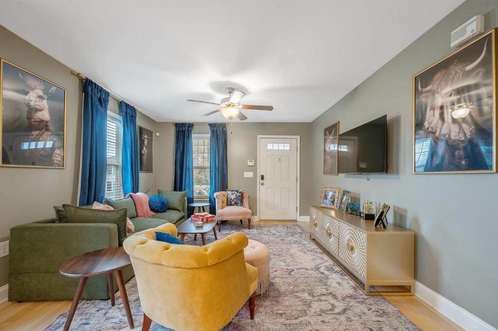 New Victorian Theme, 3Br, Lrg Backyard Close To Pnc Arena, Downtown, And Rdu Airport Raleigh Bagian luar foto